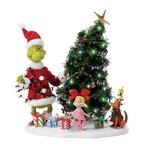 Possible Dreams Dr Seuss The Grinch by Dept 56 - Who-Ville Tree Trimming Party