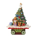 Jim Shore Heartwood Creek - Christmas Tree Train Car