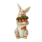 Jim Shore Heartwood Creek - Easter Bunny with Carrots Pint Sized Figurine