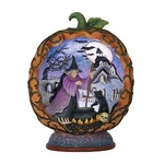 Jim Shore Heartwood Creek Halloween - Witch LED Diorama Pumpkin