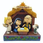 Peanuts by Jim Shore - Nativity Christmas Pageant Light Up Scene