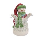 Jim Shore Heartwood Creek Snow Wonder - Snowman with Long Hat