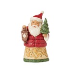 Jim Shore Heartwood Creek - Santa in Puffy Coat Mini Figurine