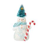 Jim Shore Heartwood Creek - Snowman with Sisal Tree Hat Pint Sized Figurine