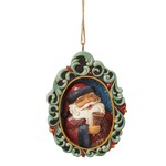 Jim Shore Heartwood Creek Holiday Manor - Santa Hanging Ornament