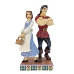 Jim Shore Disney Traditions - Good Vs. Evil - Belle vs. Gaston