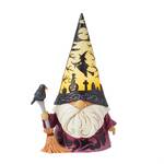 Jim Shore Heartwood Creek - Wizard with LED Scene Hat