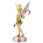 Jim Shore Disney Traditions - Tinkerbell Christmas - Tink with Candy Cane - Peppermint Pixie