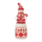 Jim Shore Heartwood Creek Nordic Noel - Snowman with Cardinal