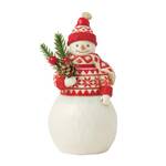 Jim Shore Heartwood Creek Nordic Noel - Snowman with Branch