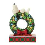 Peanuts by Jim Shore - Snoopy Sleeping on LED Wreath