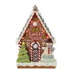 Jim Shore Heartwood Creek Gingerbread Christmas - LED Sweet Shop