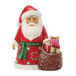 Jim Shore Heartwood Creek - Santa with Toy Bag Pint Sized Figurine