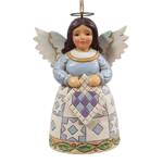 Jim Shore Heartwood Creek - Quilt Angel Hanging Ornament