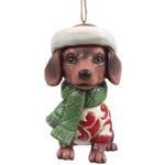 Jim Shore Heartwood Creek - Dachshund Hanging Ornament