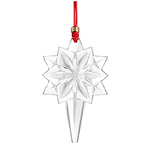 Waterford Crystal Annual Dated 2024 Snow Star Hanging Ornament