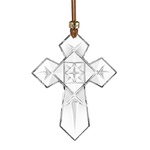 Waterford Crystal Annual Dated 2024 Cross Hanging Ornament