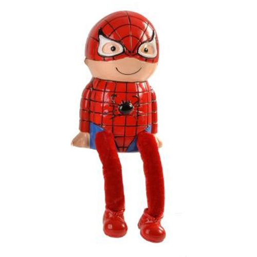 Super Hero Dangley Legs Money Bank - Spiderman
