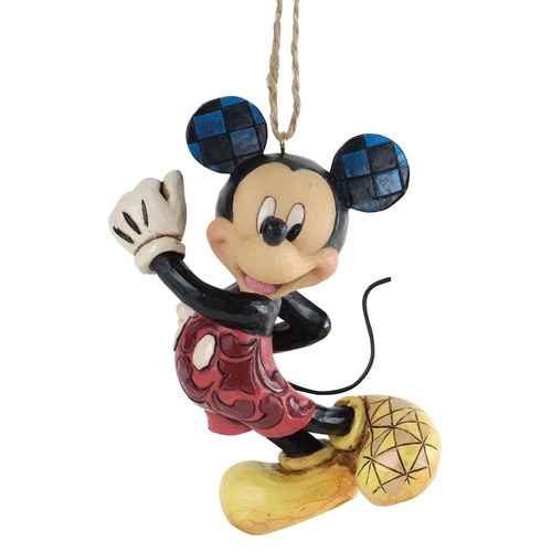 Jim Shore Disney Traditions - Mickey Mouse - Modern Day Hanging Ornament