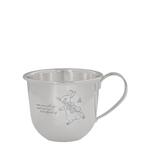 Beatrix Potter New Baby - Silver Plated Baby Mug with Laser Peter Rabbit