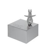 Beatrix Potter New Baby - Peter Rabbit Silver Plated Musical Box