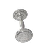 Beatrix Potter New Baby - Silver Plated Christening Baby Rattle