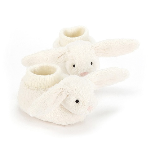 Jellycat Bunny Booties - Bashful Cream