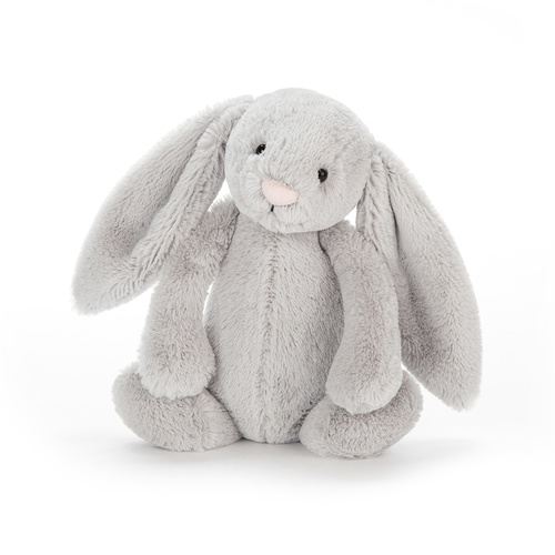 Jellycat Bunny Chime - Bashful Silver