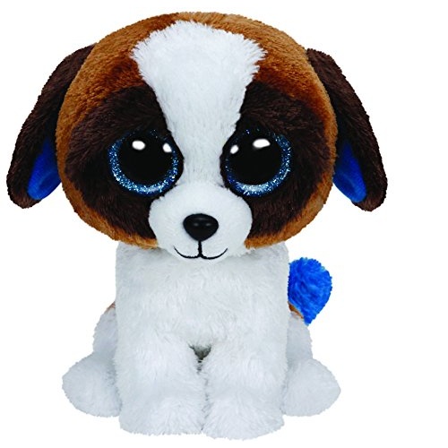 Beanie Boos - Duke the Brown White Dog Regular