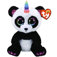 Beanie Boos - Paris Panda With Rainbow Horn Regular