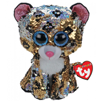 Beanie Boos Sequin Flippables - Sterling the Leopard Regular