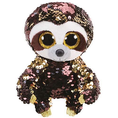 Beanie Boos Sequin Flippables - Dangler the Brown Sloth Regular