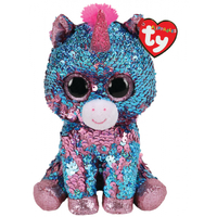 Beanie Boos Sequin Flippables - Celeste the Unicorn Medium