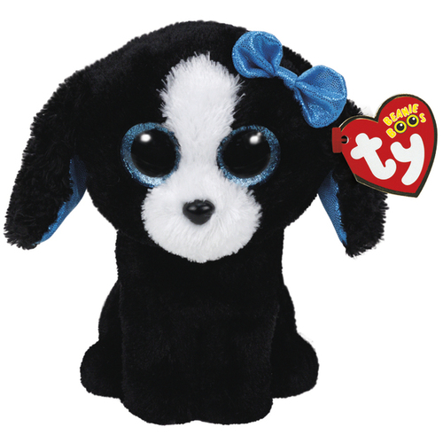 Beanie Boos - Tracey the Black Dog Large