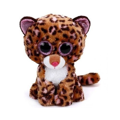 Beanie Boos - Patches the Tan Leopard Medium