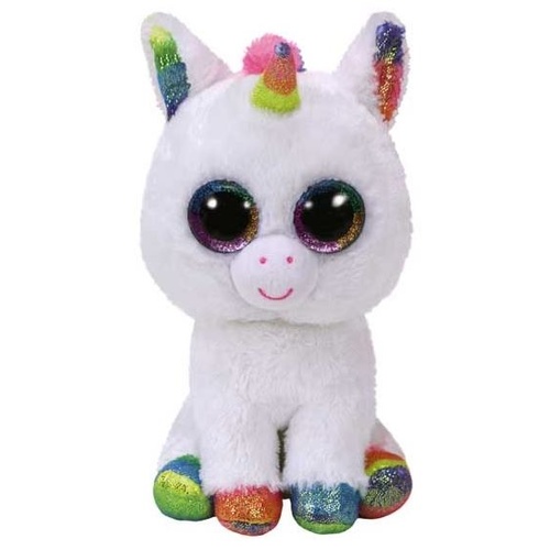 Beanie Boos - Pixy the White Unicorn Medium