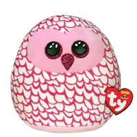 Beanie Boos Squish-a-Boo - Pinky Pink Owl 14"