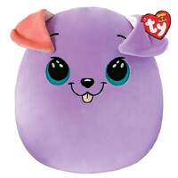 Beanie Boos Squish-a-Boo - Bitsy The Purple Dog 14"