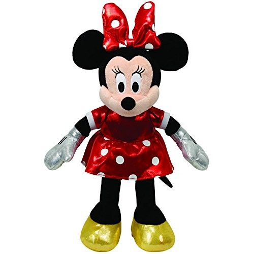 Beanie Boos Sparkle - Disney Minnie Mouse - Red Dress Regular