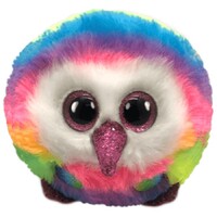 Beanie Boos Puffies - Owen the Multicolour Owl