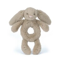 Jellycat Bunny Rattle - Bashful Beige