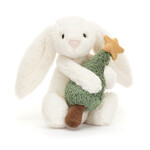 Jellycat Bunny - Bashful with Christmas Tree