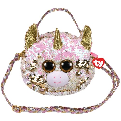 Beanie Boos Sequin Purse - Fantasia the Multicolor Unicorn