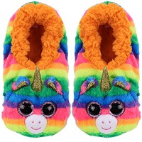 Beanie Boos Slipper Socks - Gemma the Rainbow Unicorn