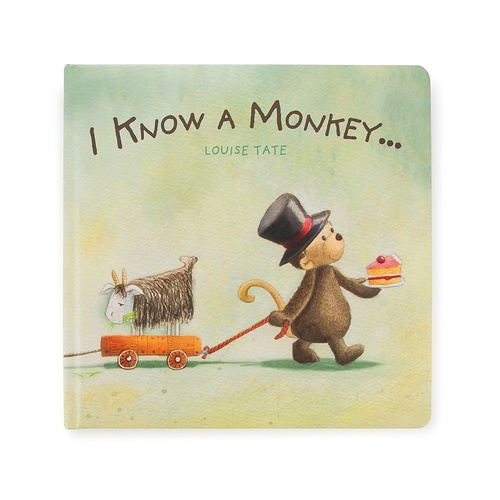 Jellycat Storybook - I Know A Monkey