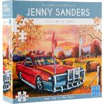 Blue Opal Puzzle - Red Ute in the Bush 1000pc