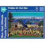 Blue Opal Puzzle - Narelle Wildman Trains at the Zoo 1000pc