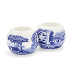 Spode Blue Italian - Tealight Holders - 6cm (Set of 2)