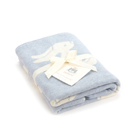 Jellycat Bunny Blanket - Bashful Blue