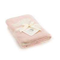 Jellycat Bunny Blanket - Bashful Pink